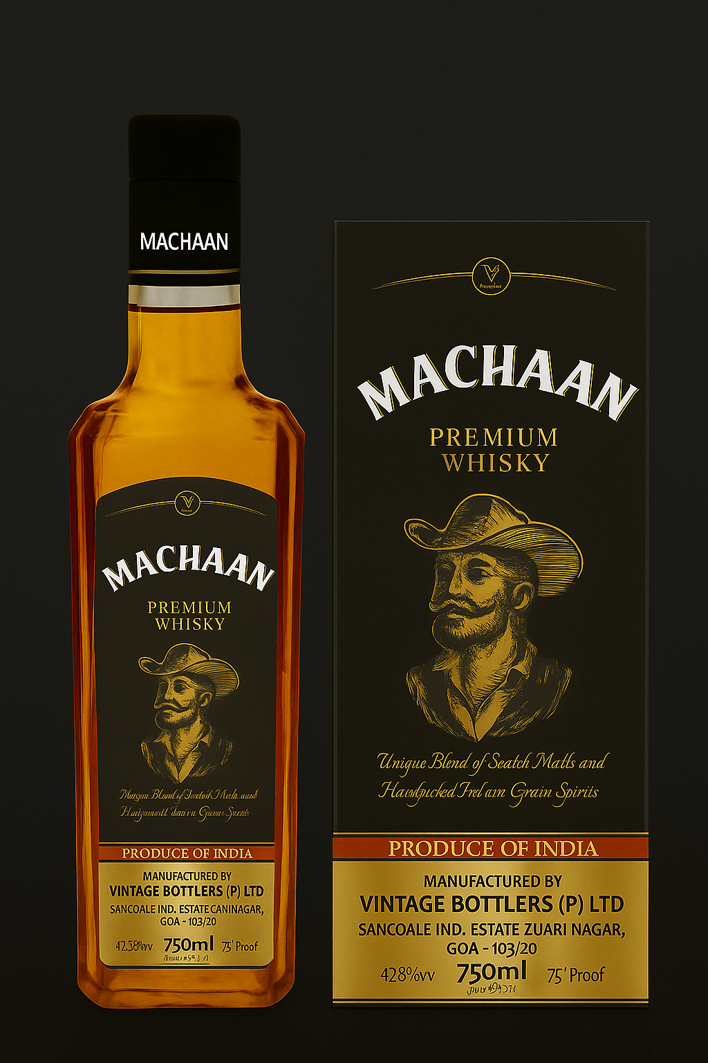 machaan whisky with box